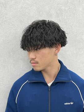 ポート 浦和(PORT) スパイキーショートツイストスパイラルパーマメンズマッシュ