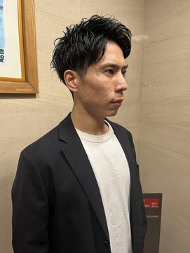 プラウド(PROUD) アップバング　田町　理容室　顔剃り　床屋　ツーブロック