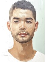 にもう&nbsp;KOBE FADE #19アッシュブラック　ベリーショート