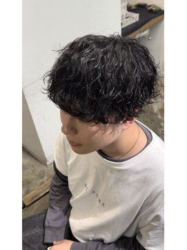 エルオム(EL.HOMME) 波巻きケアクリームパーマ