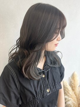 ミュラ(mulah) シアーカラーオリーブアッシュ＊エギョモリ赤み消しカラー