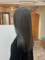 エニエンメイクス 立川(ENIEN MAKE'S)&nbsp;ロング/レイヤー/艶髪/暗髪/ブルージュ/Aujua