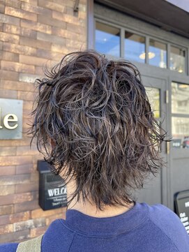 ヘアーベル(HAIR.Belle) ミディアムメンズパーマ