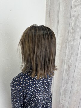 シエル 立川店(CIEL) 【CIEL×久光】シルバーベージュのバレイヤージュ