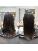 髪質改善ストレート
