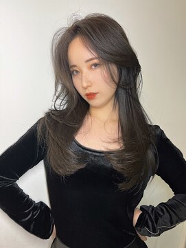 ザシェノンアオヤマ(THE CHAINON AOYAMA) 髪質改善ワンホンレイヤー韓国ヘアイルミナカラーボブ顔まわり