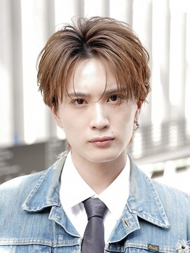 オーシャントーキョー 渋谷(OCEAN TOKYO) フェザーパーマ韓国センターパートシャドーパーママッシュ