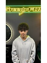 グリーディーフォックス 三軒茶屋(GreedyFOX)&nbsp;波巻き/マッシュパーマ/ウルフ/ハイライト<理容室>