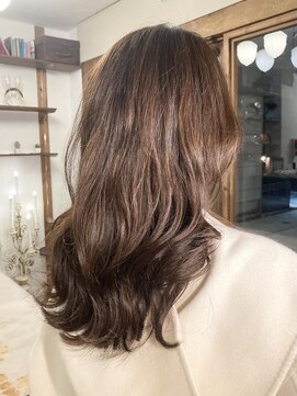 アミュレット バイ サファリ 西荻窪(AMULETTE BY SAFARI) 《お客様スタイル71》ロング×デジタルパーマ