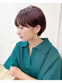代々木/ブリーチなし/ショートボブ/酸性ストレート/新宿/韓国