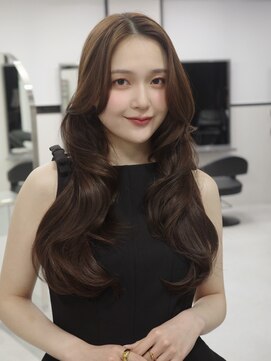 ベレーザシェルト(Beleza scelto) 13511黒髪くびれヘア髪質改善レイヤーカット韓国風巻きワンホン