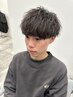 5～6月 men's限定　Ｕ18割　平日限定学生カット　2500円
