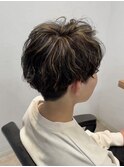 【Gift.hair&spa】メンズパーマ×ハイライト
