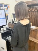 ダークグレージュ×ボブ【横須賀中央 Really】
