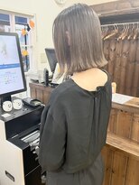 ジャストビューティー リアリー(just beauty Really)&nbsp;ダークグレージュ×ボブ【横須賀中央 Really】