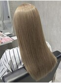 マロンミルクティーのロングストレート