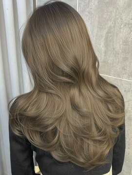 アマトウキョウ アユンチェ(AMA TOKYO×AYUNCHE) 韓国ヘア　2wayバング  レイヤーカット くびれヘア  顔周り