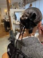 トリコ(trico)&nbsp;成人式セット　カチモリヘア　アップスタイル