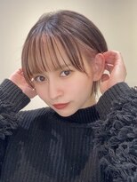 ミーム 原宿 表参道(meme)&nbsp;”韓国風フェイスフレーミングピンク