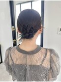 岡山ヘアセット　カチモリヘア