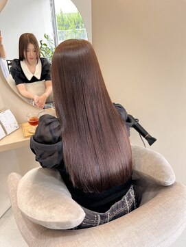 ミントリーフ 大福店(Mint leaf) 【髪質改善】ピンクグラデーションカラー☆ヘッドスパ付き♪