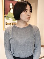 ウィム(wim)&nbsp;" 切りっぱなしボブ "/シースルーバング/顔周り/ボブ