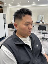 ルースト 京都駅前店(ROOST)&nbsp;スキンフェード×細束ショート