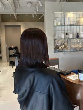 ペブル(pebble) ボブ/外ハネボブ/透明感/艶髪/髪質改善/明石/大久保