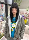 layer ／ long layer ／ ハッシュカット ／ ザクザク layer