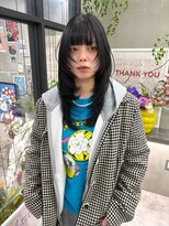 ウム(umu.)&nbsp;layer ／ long layer ／ ハッシュカット ／ ザクザク layer