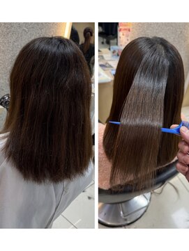 キャパ 秦野(CAPA) 縮毛矯正before→after