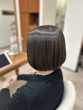アメイジングヘアー 千歳店(AMAZING HAIR) 白髪ぼかしオリーブブラウン