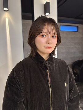 ハオ(hao) 【hao渋谷】グレージュ×ラフショート