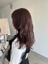 フープヘアー(HOOP.HAIR)&nbsp;ブリーチなしレッドカラー