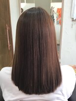 ヘアーサロン リベーラ(Hair Salon Libela)&nbsp;【40代、縮毛矯正+カラー+髪質改善トリートメント】