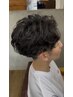 【メンズおススメ】メンズカット＋ナチュラルパーマ￥13,500→￥12,150