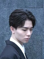メンズヘアフェイス(Men's hair FACE。)&nbsp;センターパート/ニュアンスパーマ/フェザーパーマ