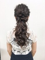 ヘアセット専門店 ナゴミ 渋谷店(nagomi)&nbsp;リボンポニーテール