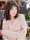 *+EVE戸頭+*…斜めバングで叶える、くせ毛風大人ピュアリーa