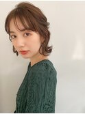 ボブヘアアレンジ☆ハーフアップ