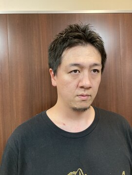 ヒロギンザ 浜松町店(HIRO GINZA) ナチュラルアップバングショート<メンズ/ヒロ銀座/浜松町>