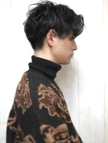 バース(BIRTH)&nbsp;天神【BIRTH】かき上げ韓国マッシュ×ツーブロック刈り上げ