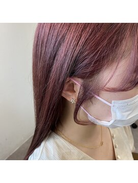 エイト 池袋店(EIGHT ikebukuro) ブリーチなしピンク♪
