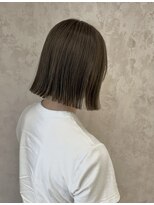 ラボヌールヘアー オリビエ 北千住店(La Bonheur hair Olivier)&nbsp;オリーブベージュ×きりっぱ【北千住美容室】