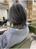 (稲毛)グレーパールバレイヤージュ