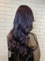 サボン ヘア デザイン カーザ(savon hair design casa+) ロングヘア＊バイオレットカラー