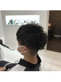 簡単! 無造作ヘア!