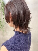 テトヘアー(teto hair) ウルフカット、パツッとウルフ、ピンクパープル