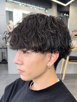 フィフス トウキョウ (fifth TOKYO)&nbsp;メンズマッシュウルフ波巻きパーマツイストスパイラルパーマ