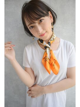 レジナヴィータ 栄(Reginavita) 大人可愛い/暗髪／韓国／くびれヘア／小顔カット/透明感カラー